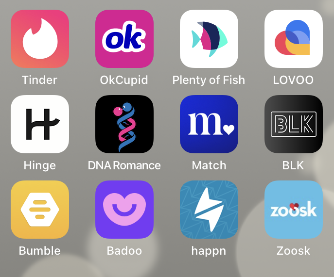 Dating Site Icons