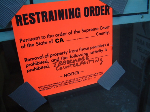 Restraining Order California